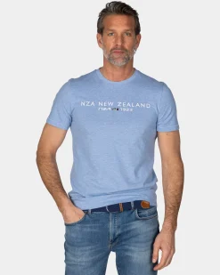 Basic blaues T-Shirt