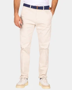 Baumwoll Chino Ecru - Powder Sand