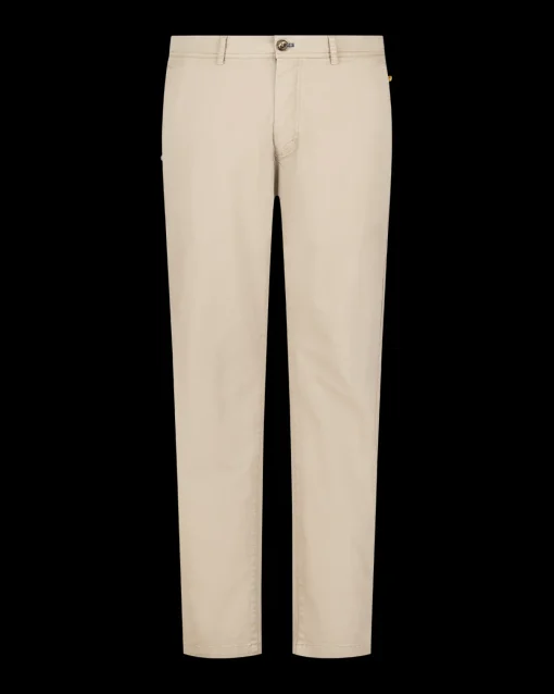 Baumwoll graue Chino - Chestnut