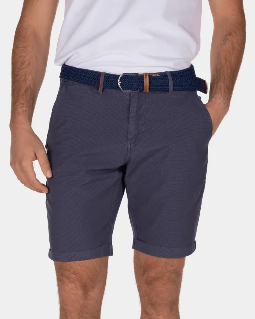 Baumwoll-Chino-Shorts Hamilton - Arkron Blue