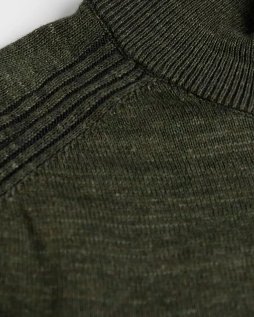 Baumwoll-Kaschmir-Pullover Graham - Eucalyptus Green