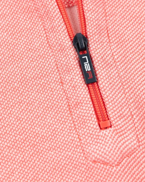 Baumwollpullover mit Reißverschluss - Red Cider