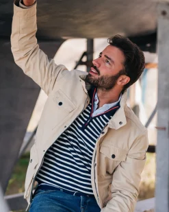Beiges Fieldjacket