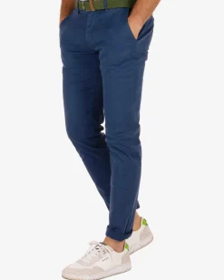 Chinohose Napier Twill Stretch - Storm Blue