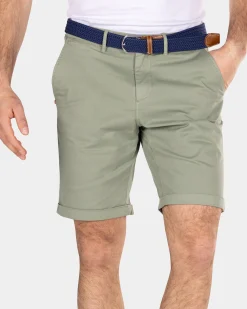 Chino-Shorts aus Baumwolle - Mellow Army