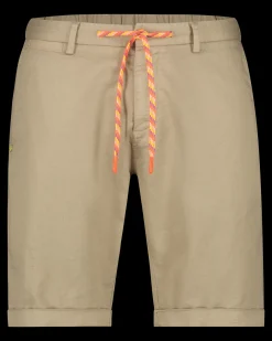 Chino-Shorts aus Leinen Liam - Beach Sand