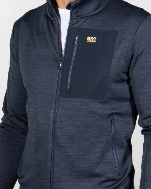 Dunkelblaue Strickjacke Brunton - Ink Navy