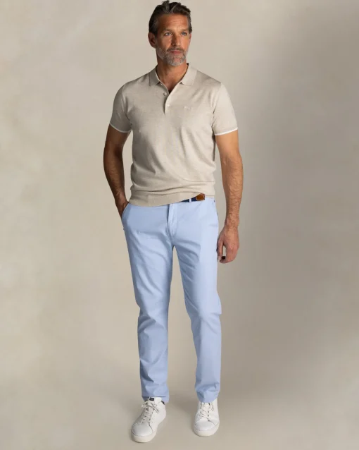 Ecru Strickpolo