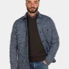 Fleece-Überhemd Frankton - Steady Navy