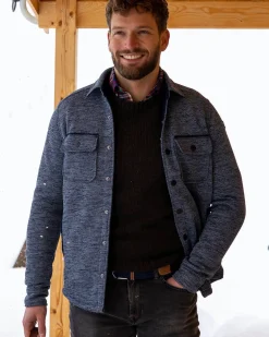 Fleece-Überhemd Frankton - Steady Navy