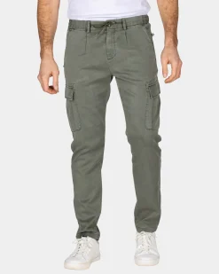 Grüne Cargo-Hose
