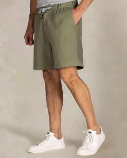 Grüne Safari-Shorts