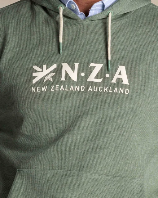 Grüner Baumwoll-Hoodie
