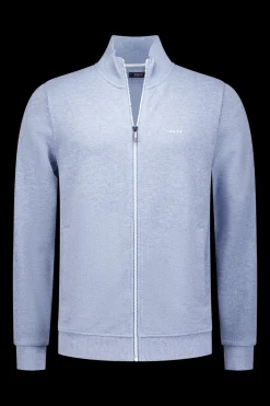 Hellblaue Strickjacke - Phantom Blue
