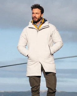 Hellgrauer Parka - Birch Grey Melange