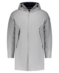 Hellgrauer Parka - Birch Grey Melange