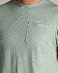 Hellgrünes Leinenshirt