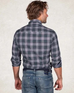 Kariertes Hemd aus grüner Baumwolle - Crushing Green