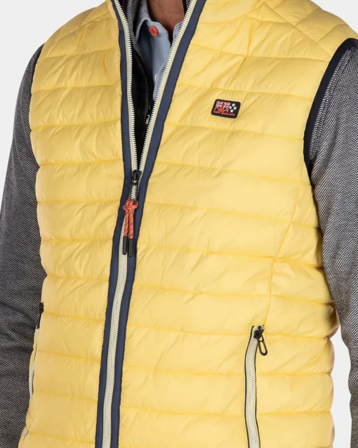 Körperwärmer aus Nylon - Iguana yellow