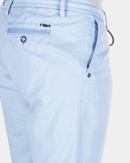 Leinen Shorts - Light Sky