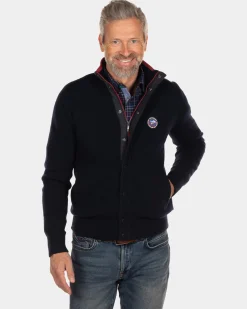Marineblaue Strickjacke Otama - Steady Navy
