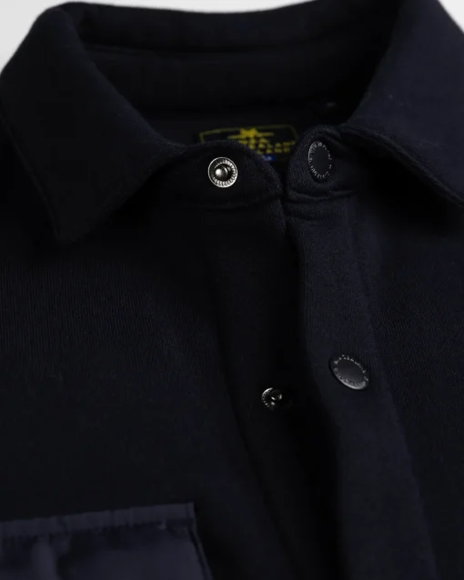 Marineblaues Hemd Otakou - Ink Navy