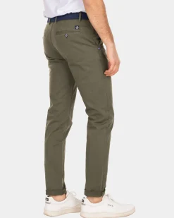 Napier twill stretch - Army grun
