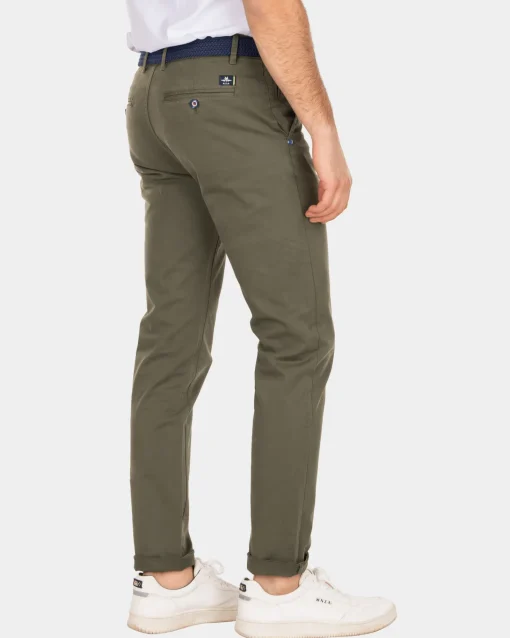 Napier twill stretch - Army grun