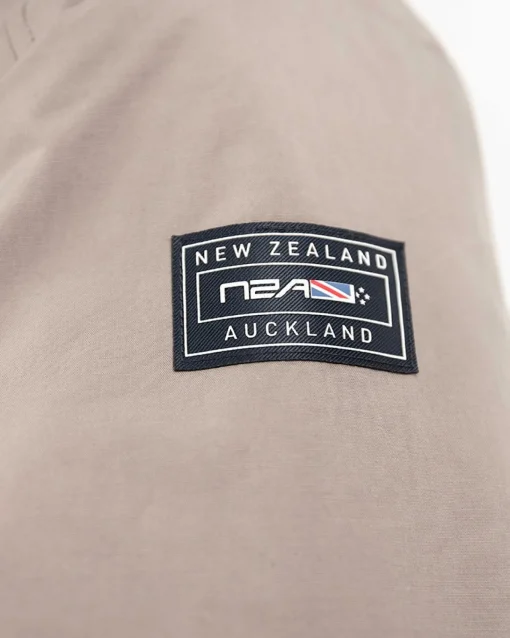 Parkajacke aus Canvas Kapuze - Tar grey