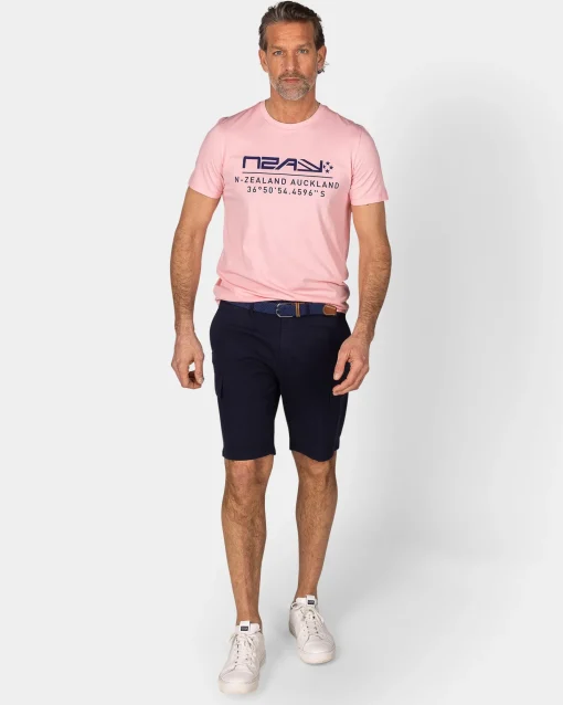 Pastellrosanes T-Shirt