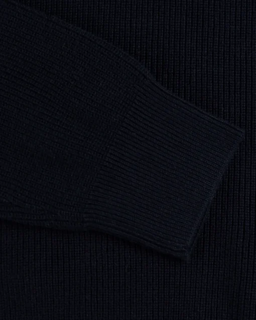 Pullover mit halbem Reißverschluss Trinity - Ink Navy