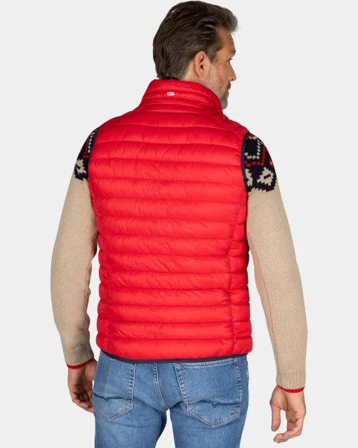 Rote gesteppte Weste - Reef Red
