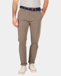 Schlichte Chino mit Stretchanteil - Misty Army