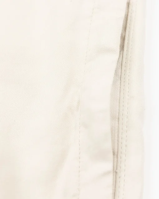 Sportliche, schlichte Chino - Cream