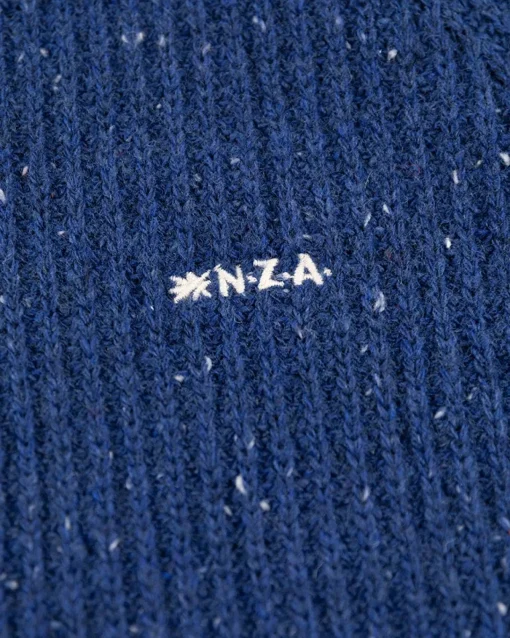 Strickjacke aus Baumwolle und Wolle - Bright Water Blue