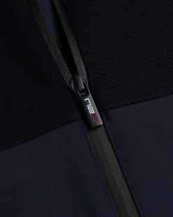Warme dunkelblaue Strickjacke Ariels Tarn - Ink Navy