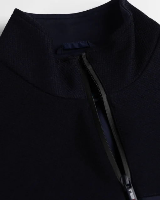 Warme dunkelblaue Strickjacke Ariels Tarn - Ink Navy