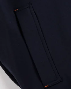 Warme dunkelblaue Strickjacke Ariels Tarn - Ink Navy