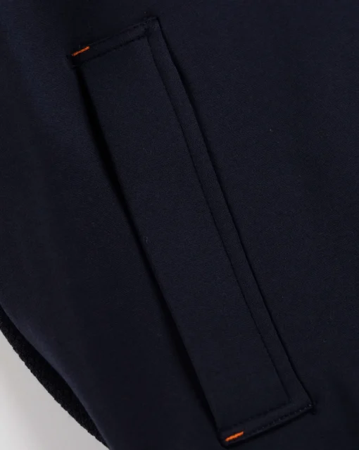 Warme dunkelblaue Strickjacke Ariels Tarn - Ink Navy