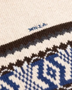 Winterstrickpullover Fraser - Sea Silt Sand