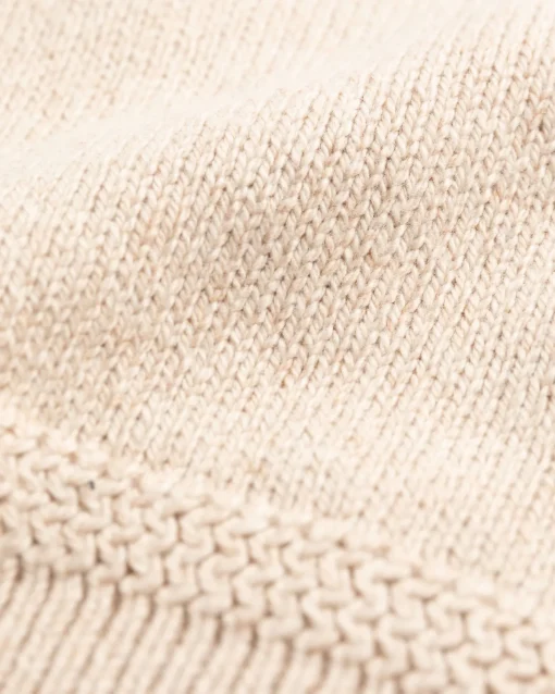 Winterstrickpullover Fraser - Sea Silt Sand
