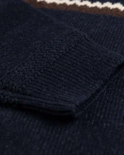Winterstrickpullover Fraser - Ink Navy
